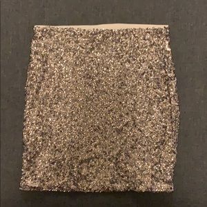 Decree sequin mini skirt